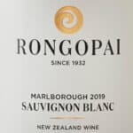 Rongopai Sauvignon Blanc 2019