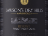 Lawson´s Dry Hills Pinot Noir 2017